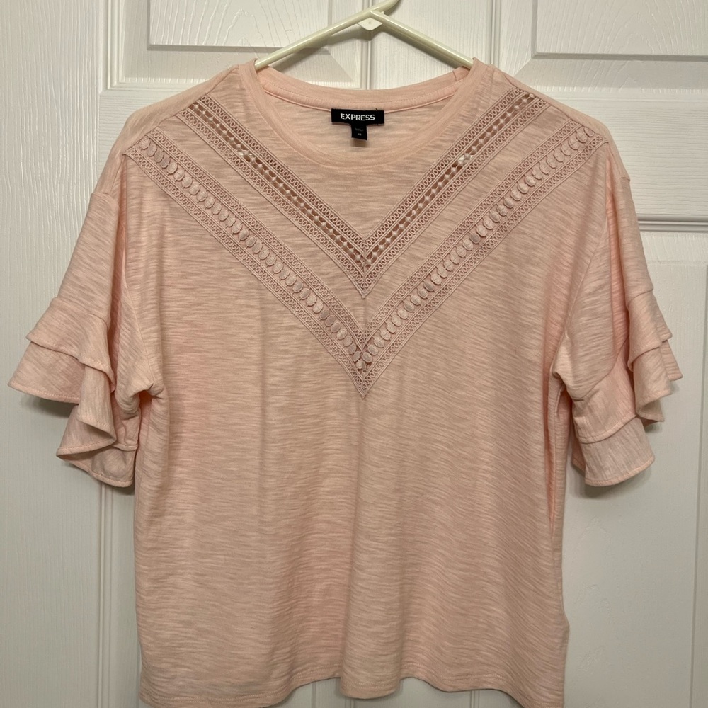 Pink Express top